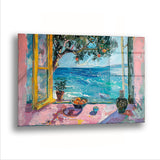 Penceredeki Manzara - Cam Tablo