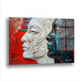 Antik Savaşçılar - Cam Tablo