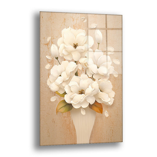 Vazodaki Sadelik - Cam Tablo