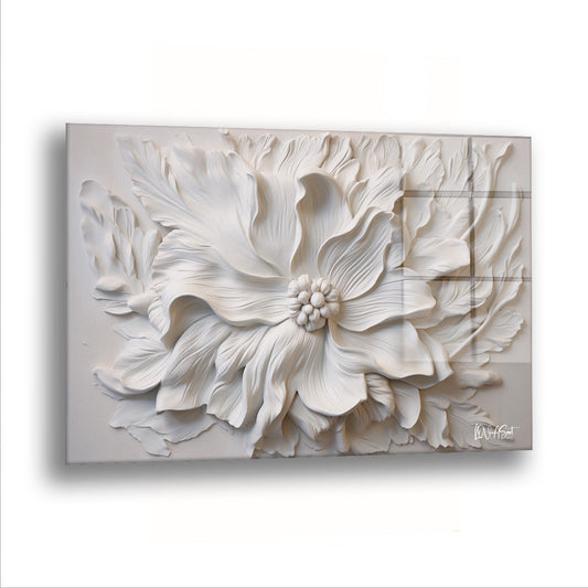 Yapısal Çiçek - Cam Tablo