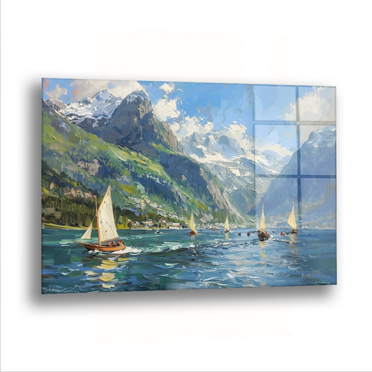 Yelken Birlikteliği - Cam Tablo