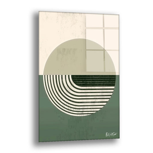 Zıt Renkli Çiçekler - Cam Tablo