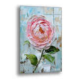 Açan Çiçek - Cam Tablo