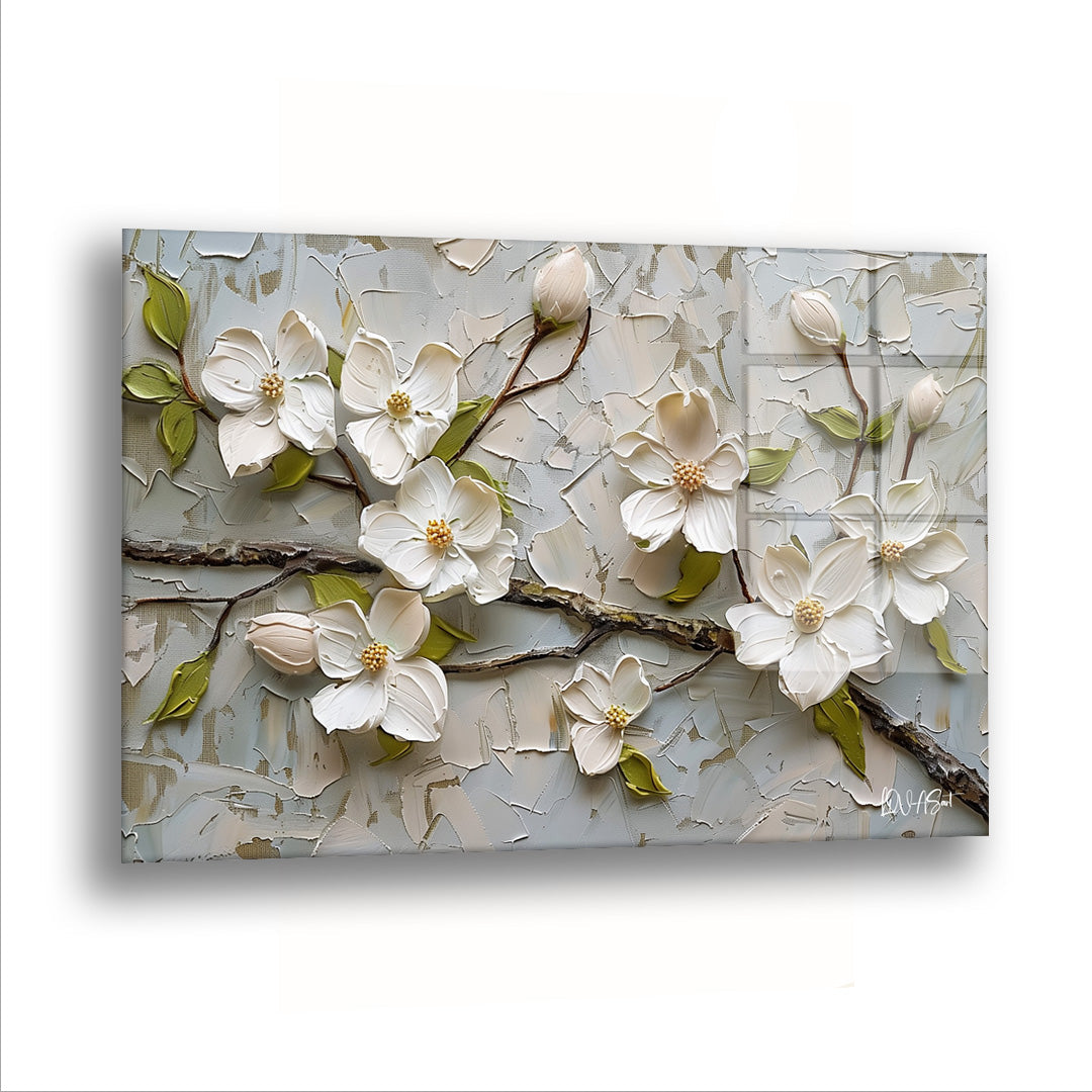 Açan Dallar - Cam Tablo