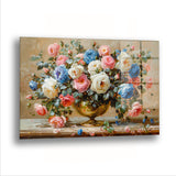 Çiçek Vazosu - Cam Tablo