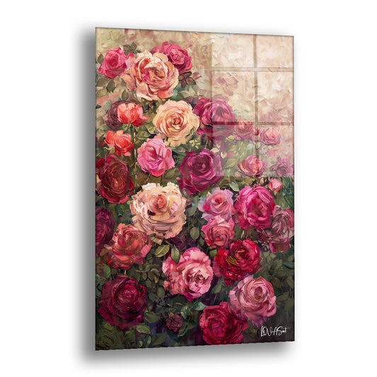 Çizimdeki Güzellik - Cam Tablo