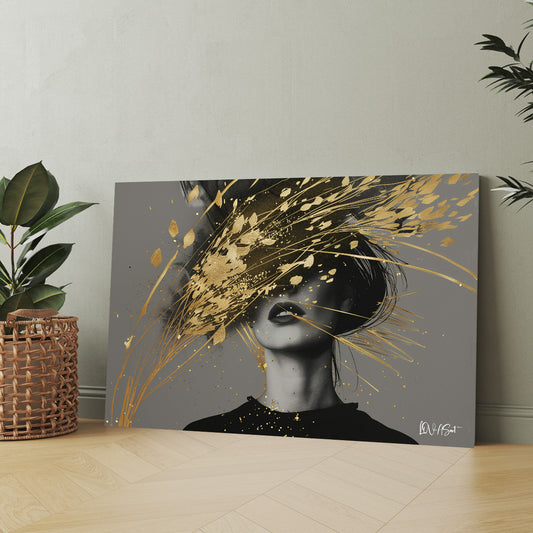 Abstract Sanat kanvas tablo — temalı duvar dekorasyonu