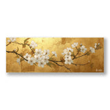 Altın Ve Beyaz Çiçek