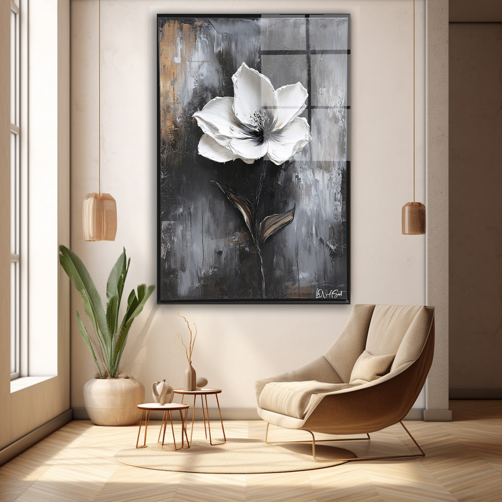 Aydınlığı Bekleyen - Cam Tablo