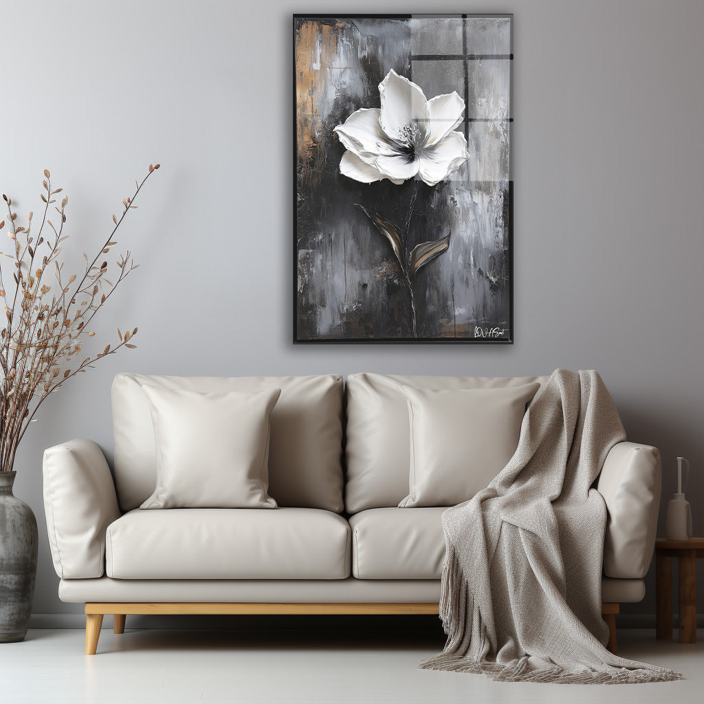 Aydınlığı Bekleyen - Cam Tablo