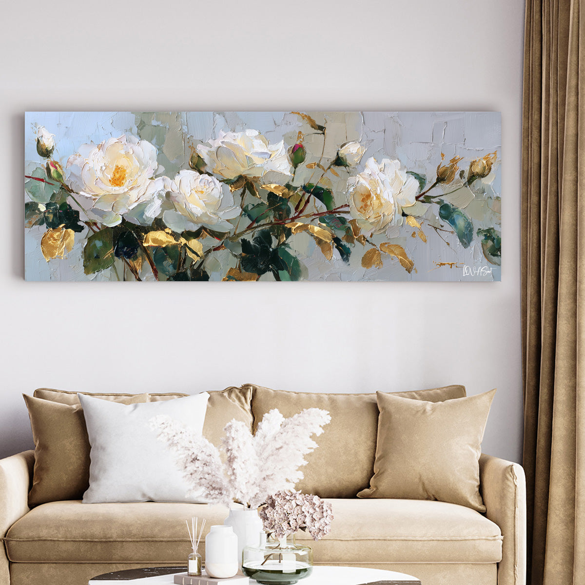 Beyaz Büyük Güller