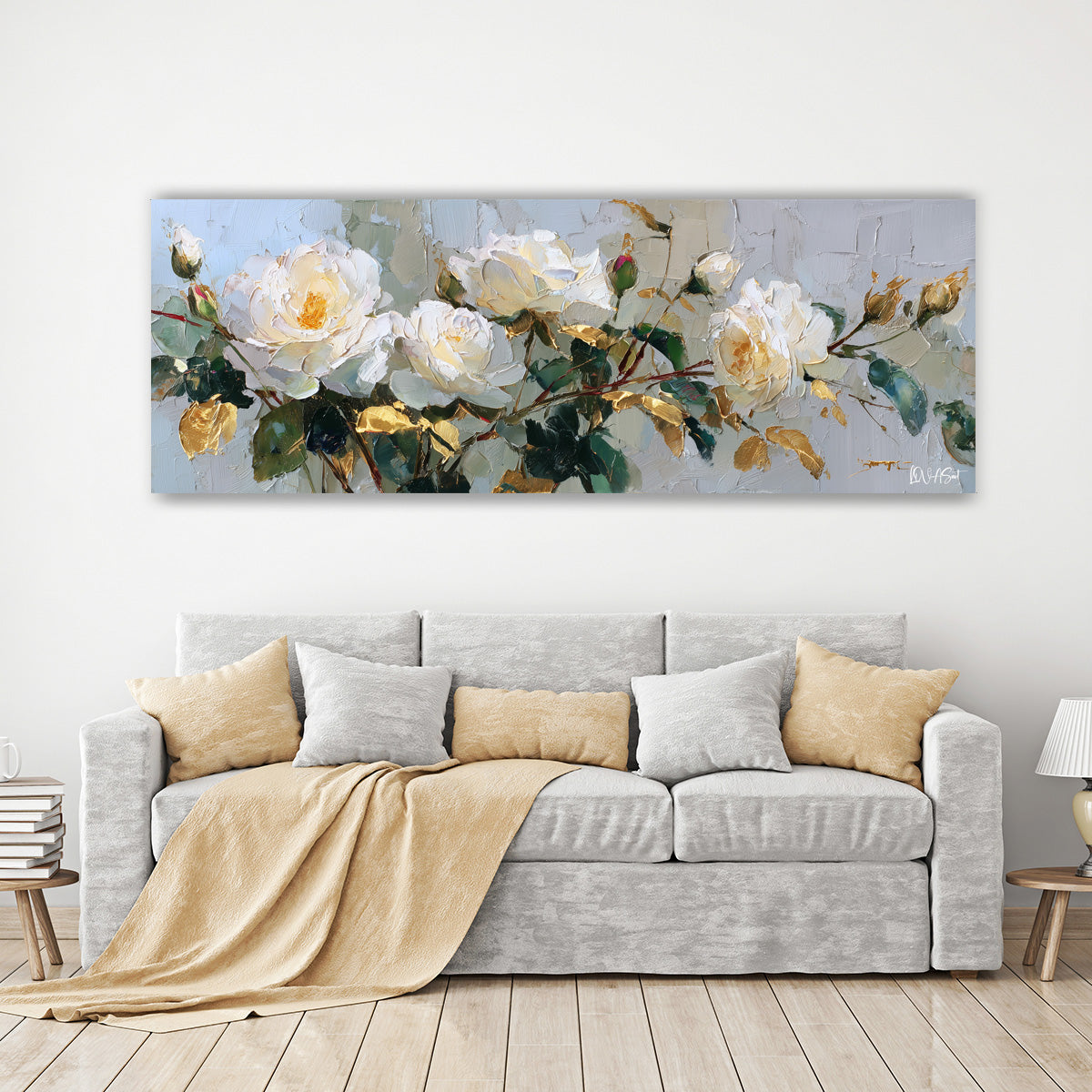 Beyaz Büyük Güller