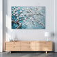 Beyaz Çiçekli Dal 8 kanvas tablo — farklı açıdan görünüm