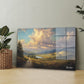 Bulutlu Ova cam tablo — iç mekân uygulama örneği