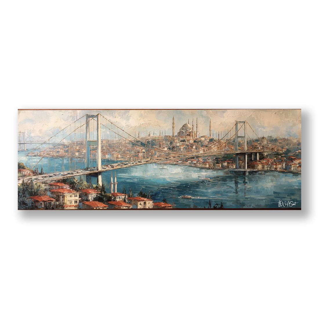Büyük İstanbul Köprüsü Kanvas Tablo