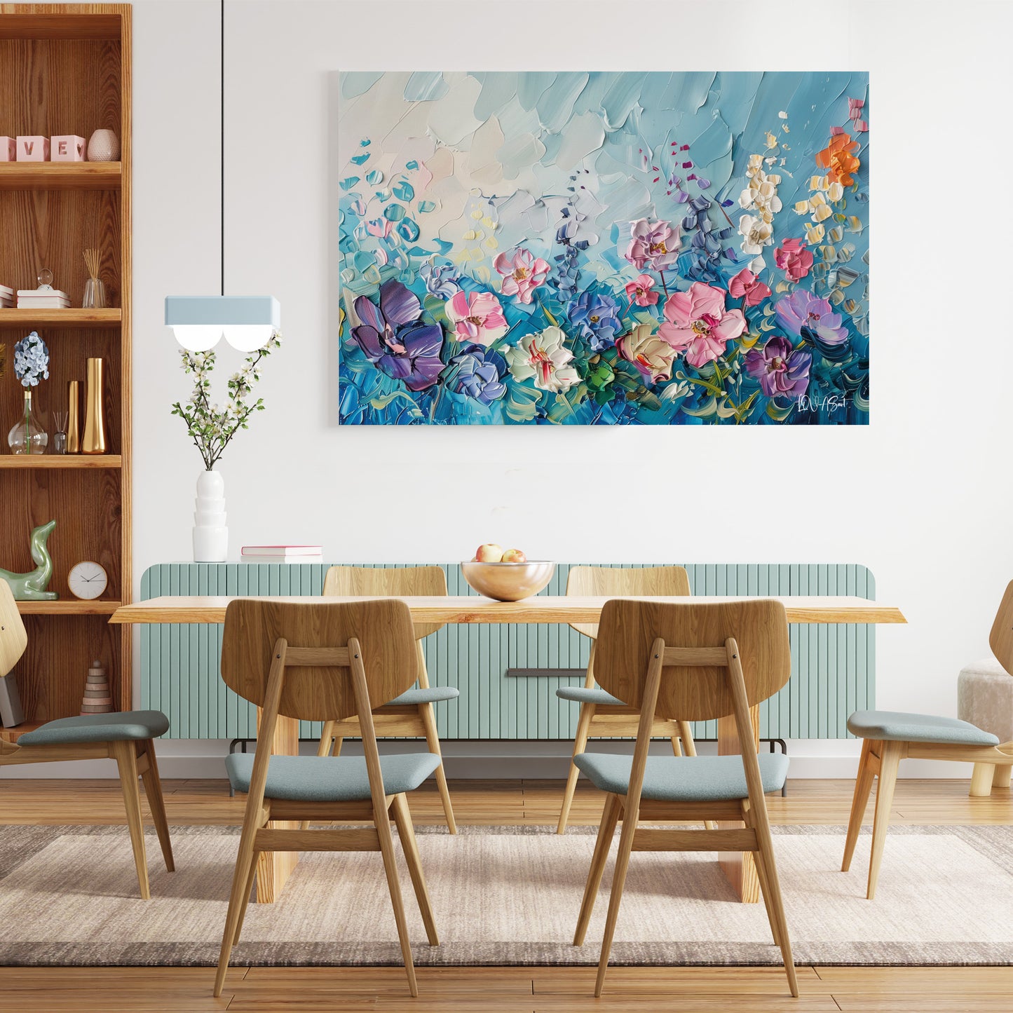 Çiçek Bahçesindeki Bir Gün