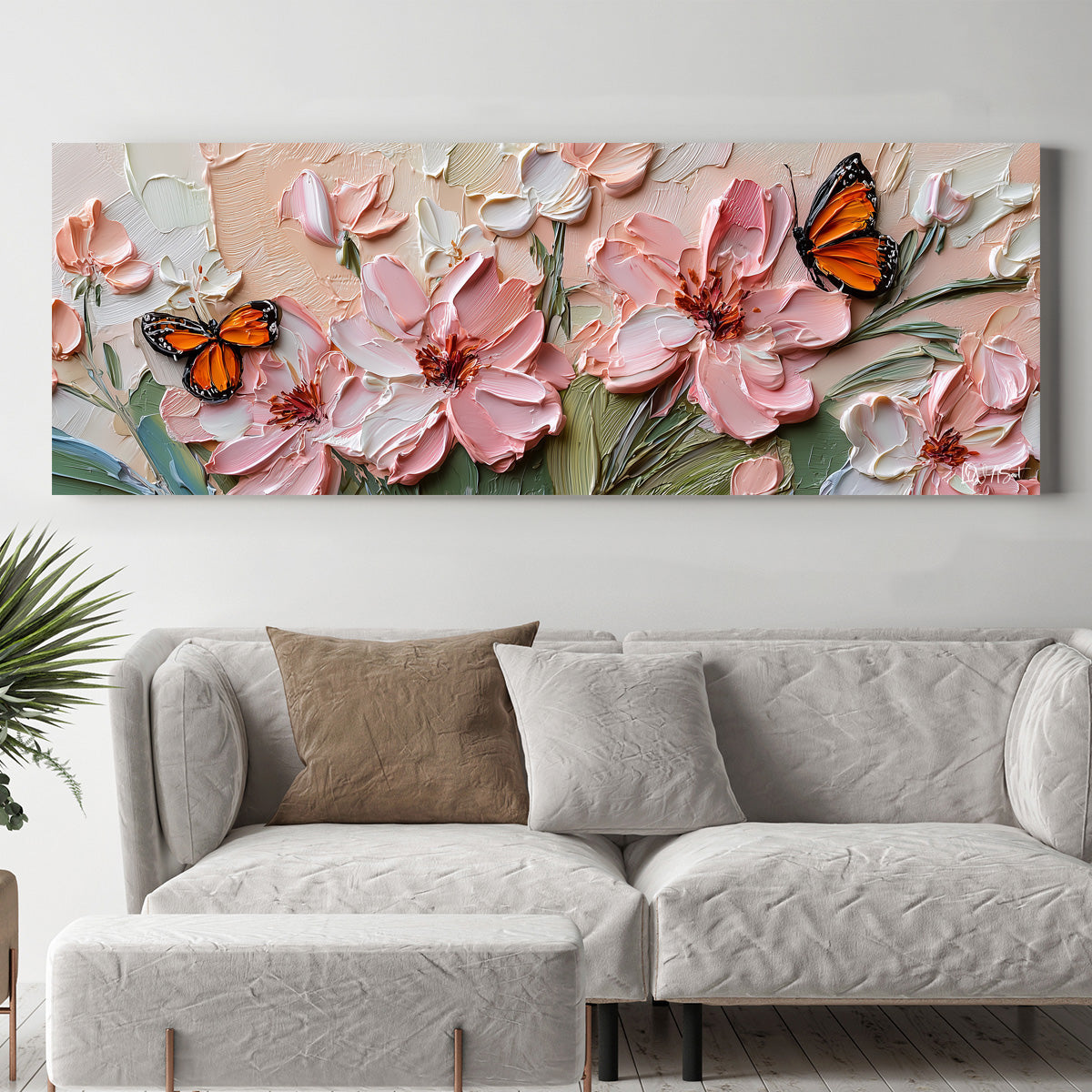 Çiçeklerde Kelebek