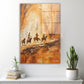 Çölde Kervan cam tablo — farklı açıdan görünüm