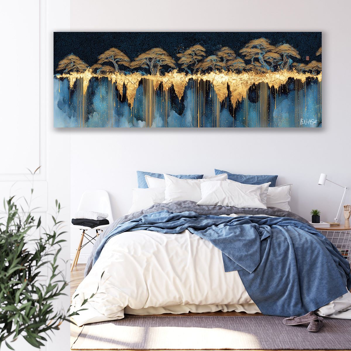 Dağ Üstündeki Ağaçlar