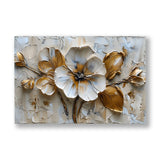 Duvarda Canlı Çiçekler