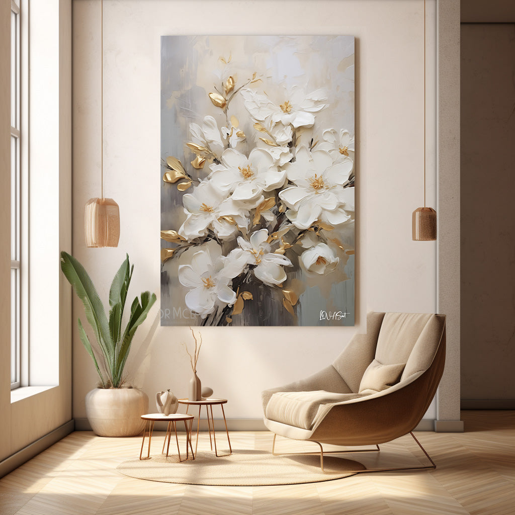 Elegant Kardeşler Kanvas Tablo detay görünümü