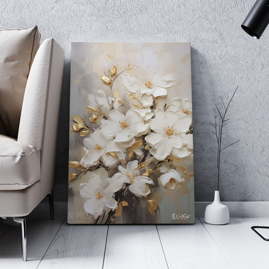 Elegant Kardeşler — dikey kanvas tablo, farklı açıdan görünüm
