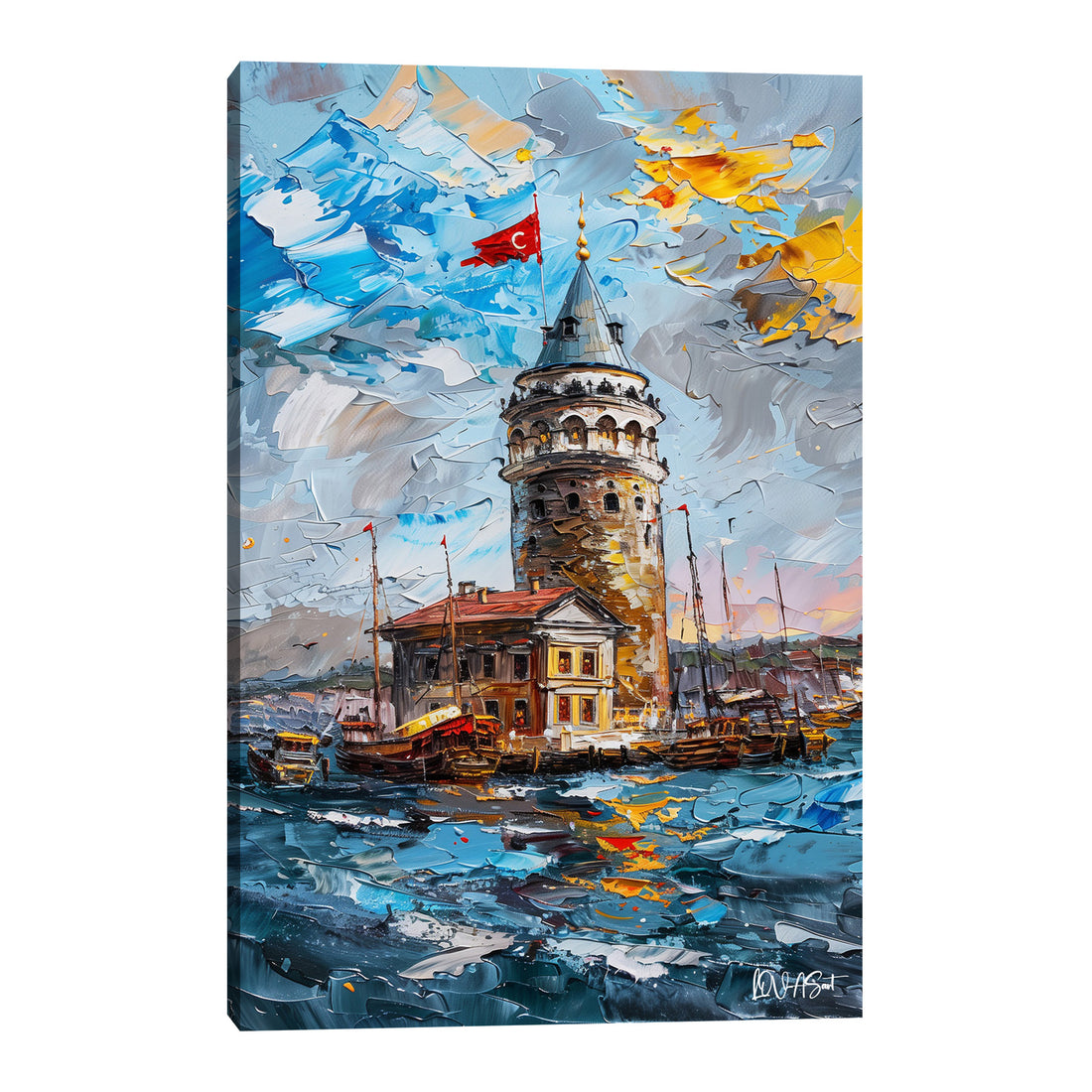 Galata Kanvas Tablo