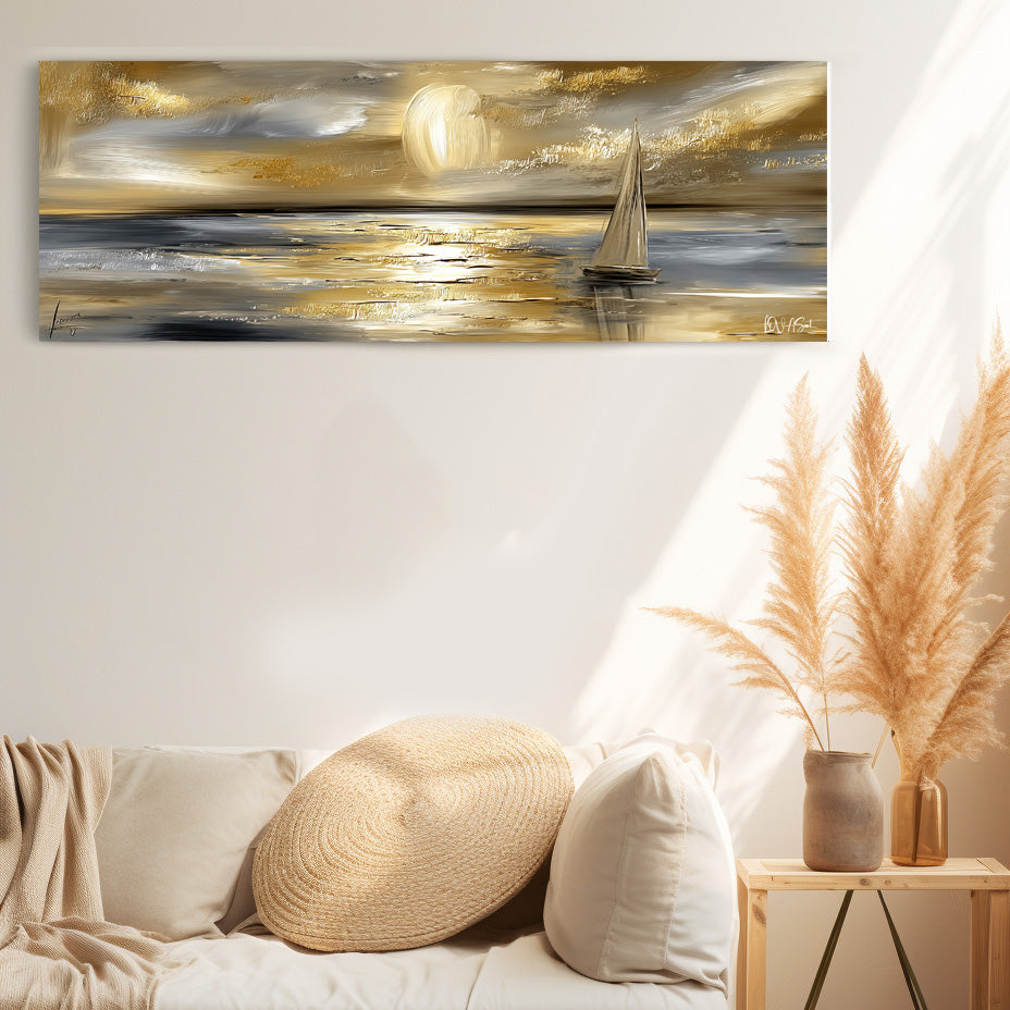 Gün Batımında Yelken