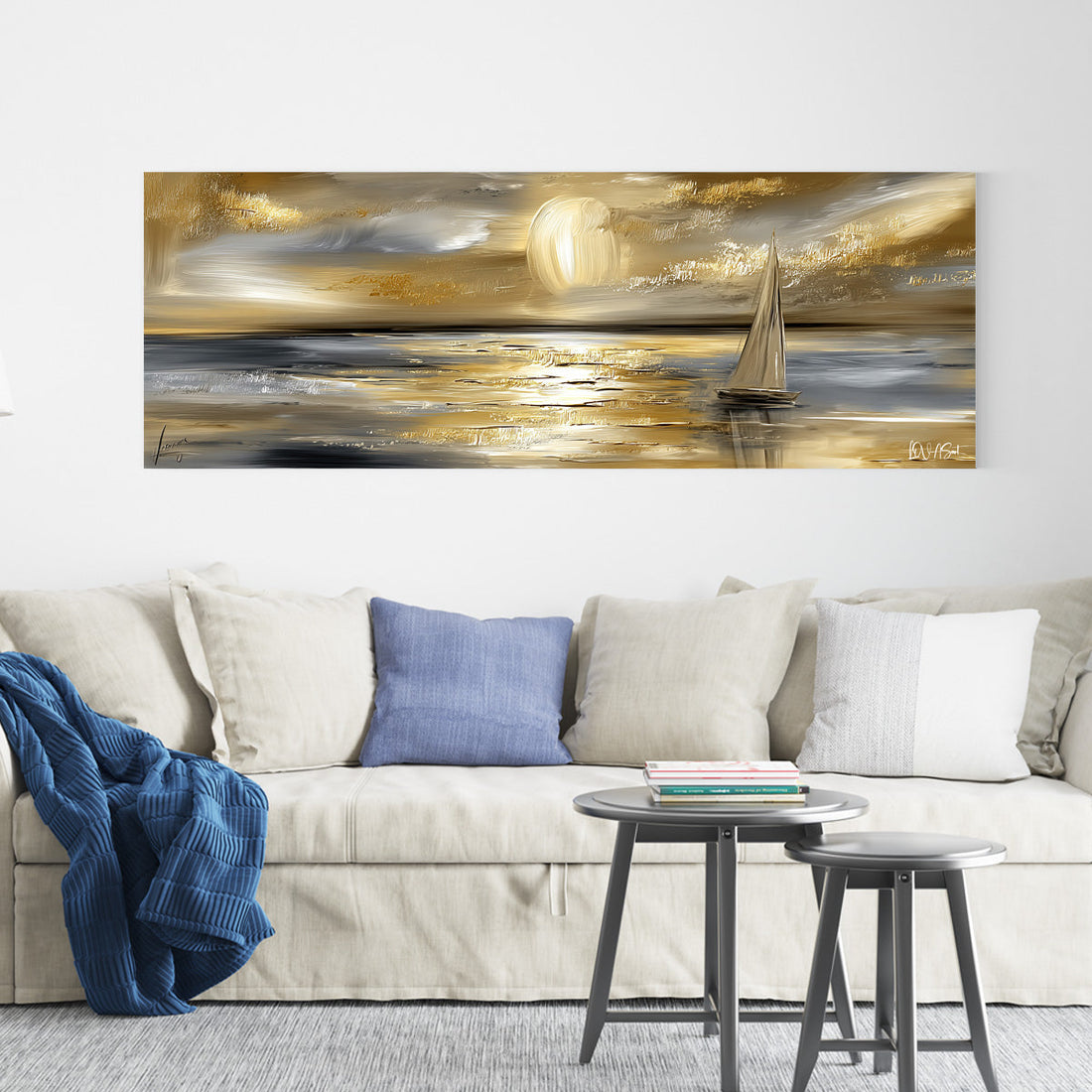 Gün Batımında Yelken