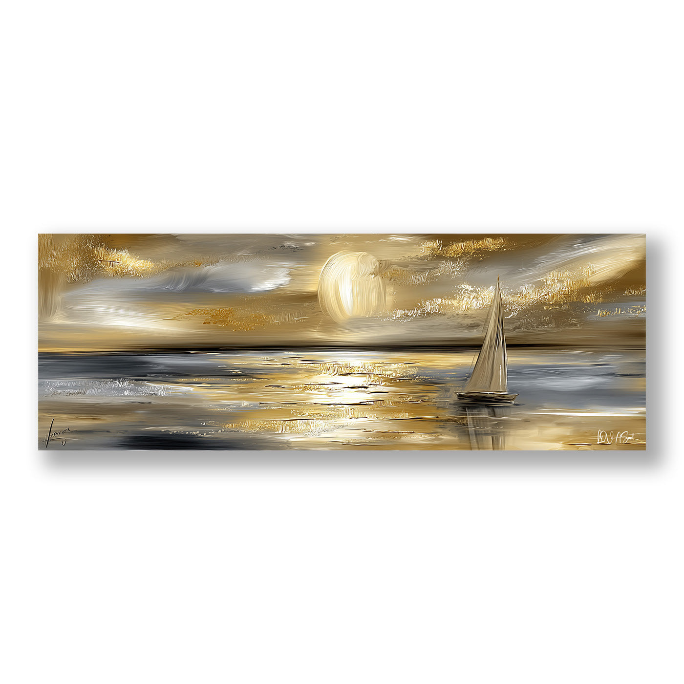 Gün Batımında Yelken