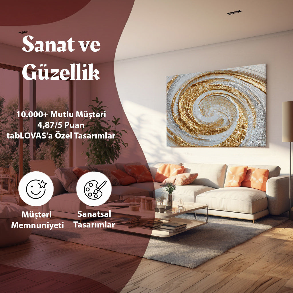Altın Yağmuru Kanvas Tablo - görsel 6