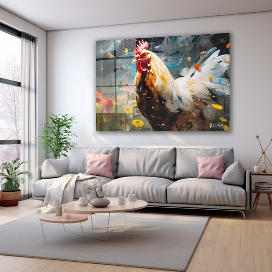 Horoz 3 cam tablo — farklı açıdan görünüm