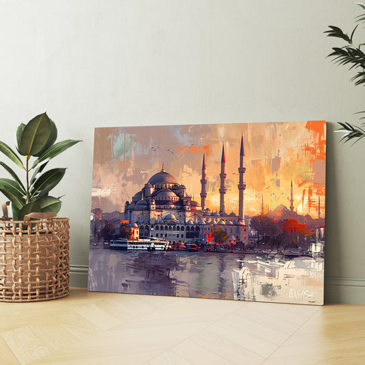 İstanbul'un Büyüsü — kanvas tablo, farklı açıdan görünüm