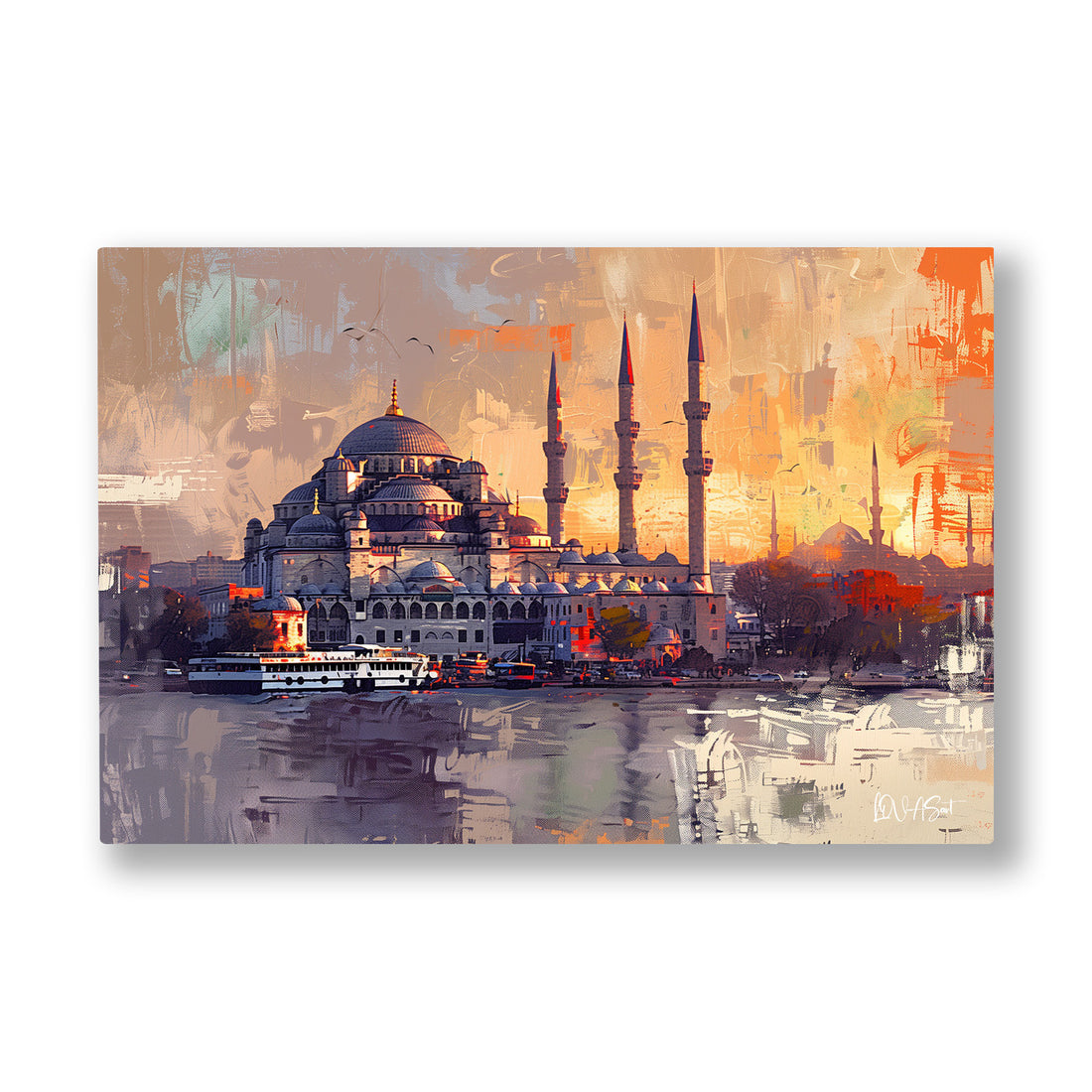 İstanbul'un Büyüsü Kanvas Tablo