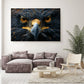 Kartal Bakışı 2 kanvas tablo — iç mekân uygulama örneği