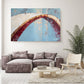Kemerli Köprü kanvas tablo — iç mekân uygulama örneği