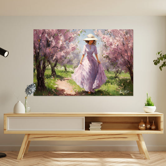 Kiraz Bahçesindeki kız