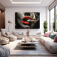 Kırmızı Dudak Purosu kanvas tablo — farklı açıdan görünüm