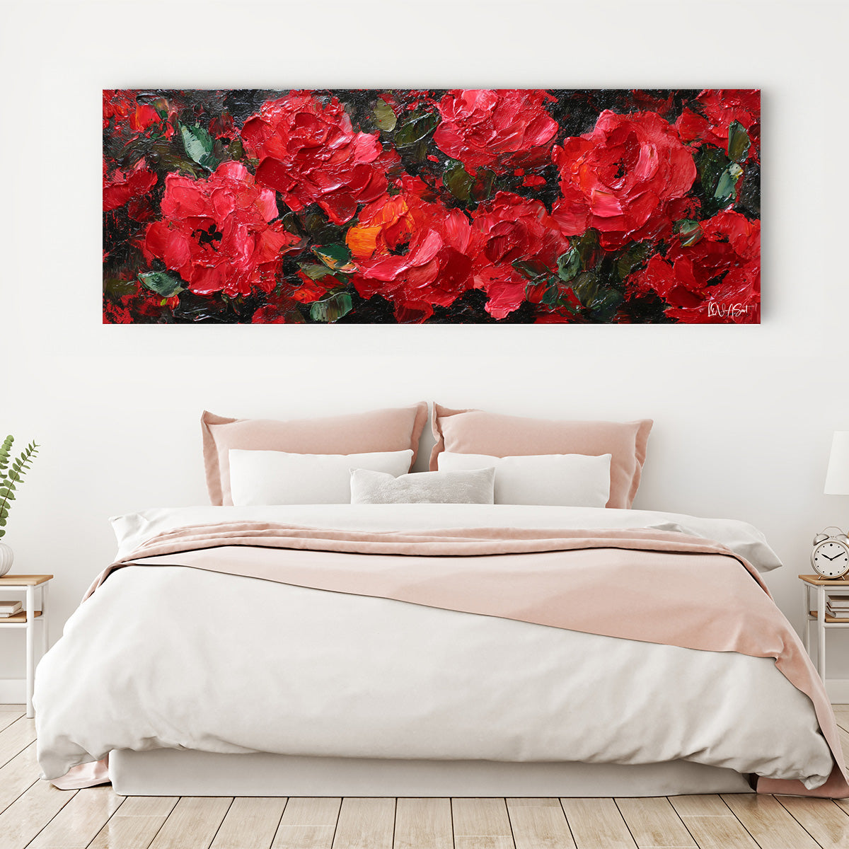 Kırmızılı Güzeller - Panoramik Tablo