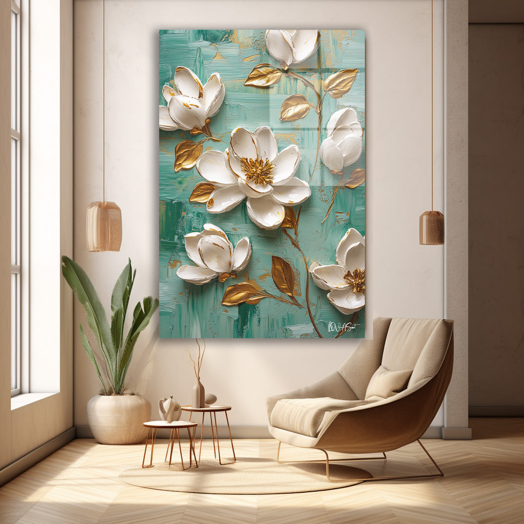 Küçük Büyüklü cam tablo — farklı açıdan görünüm