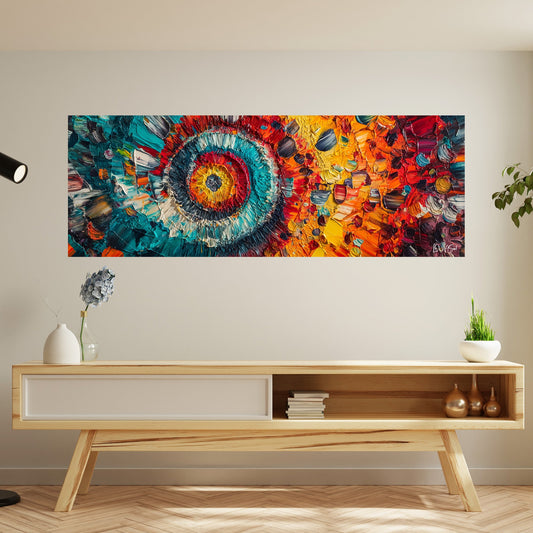 Mandala kanvas tablo — klasik temalı duvar dekorasyonu