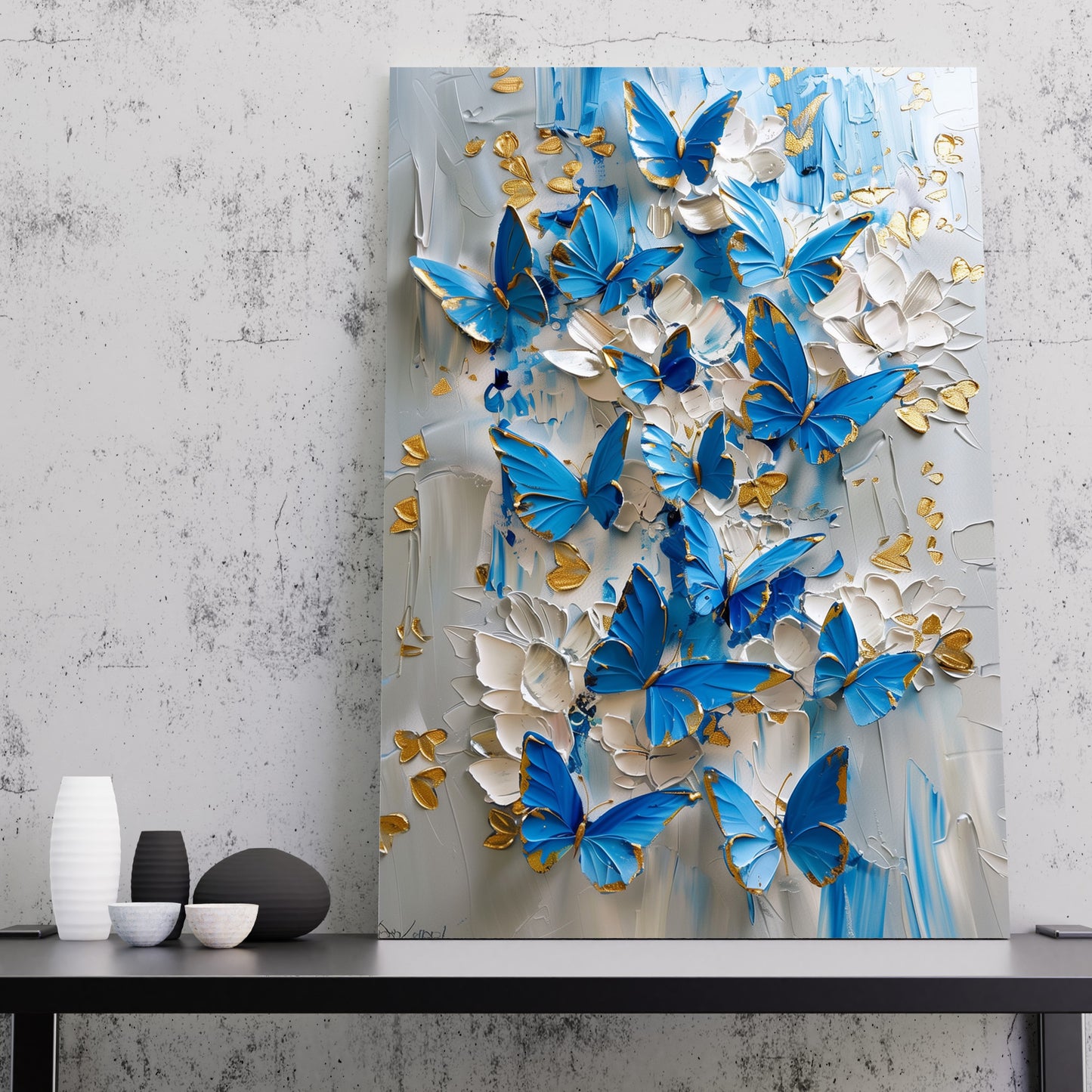 Mavi Uçuşan Kelebekler