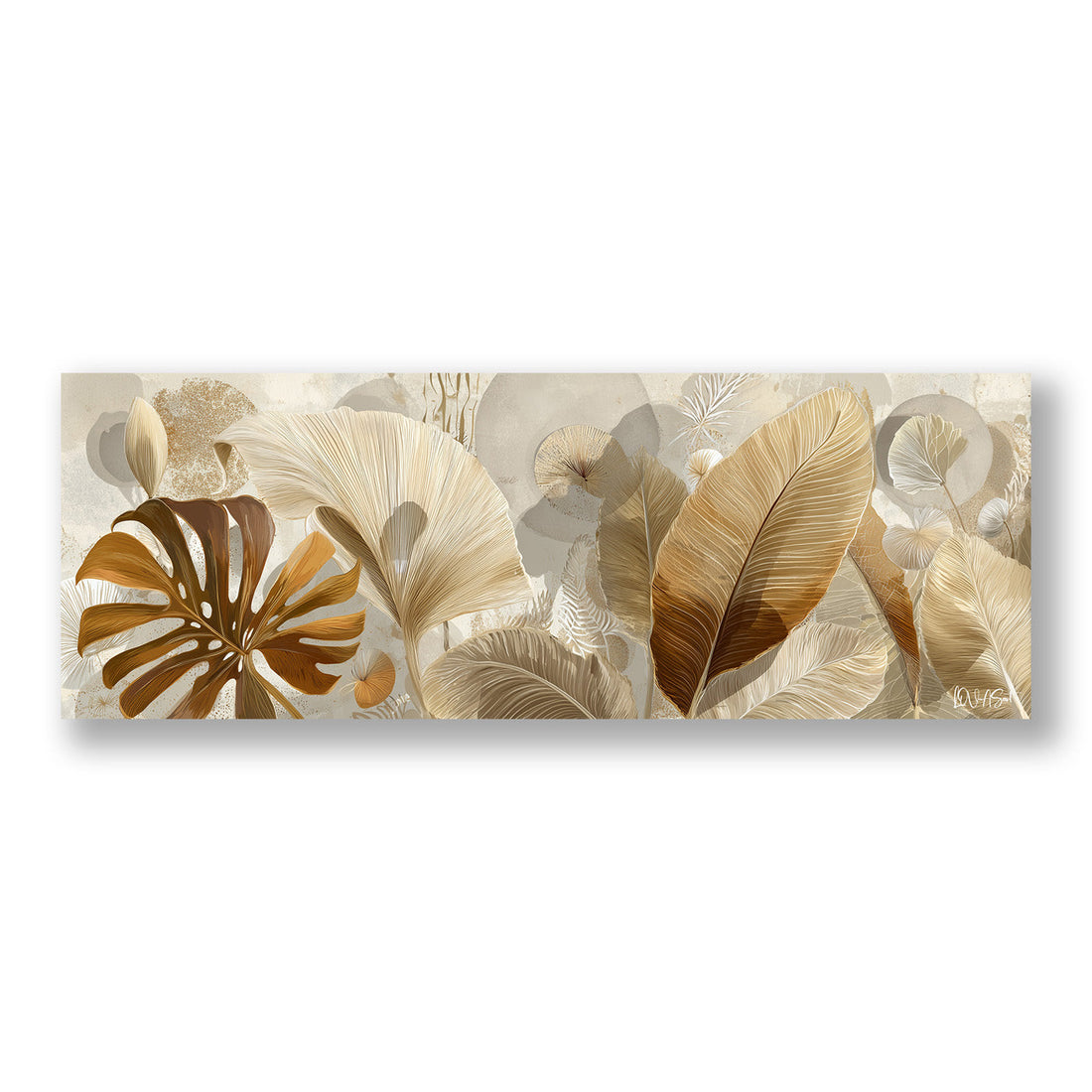 Palmiyeler Kanvas Tablo