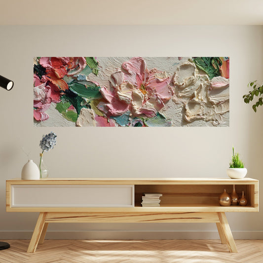 Pastel Tonlar kanvas tablo — temalı duvar dekorasyonu