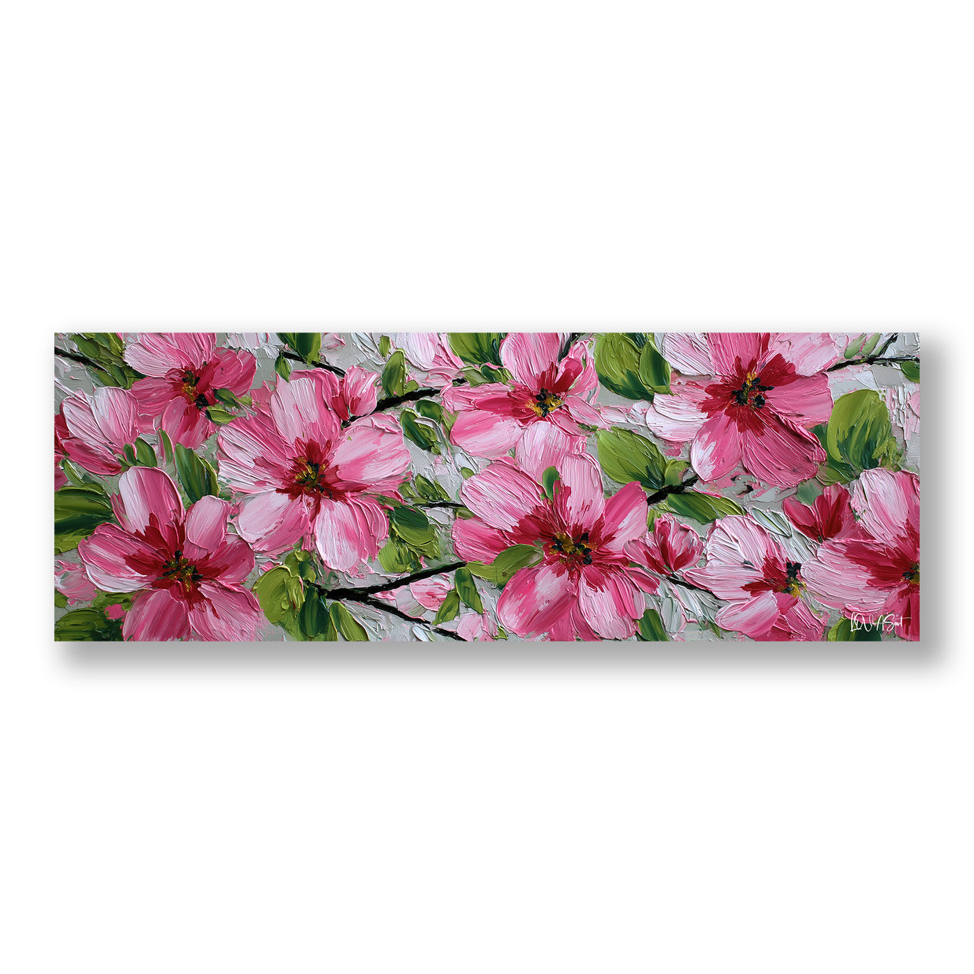 Pembe Büyük Çiçekler