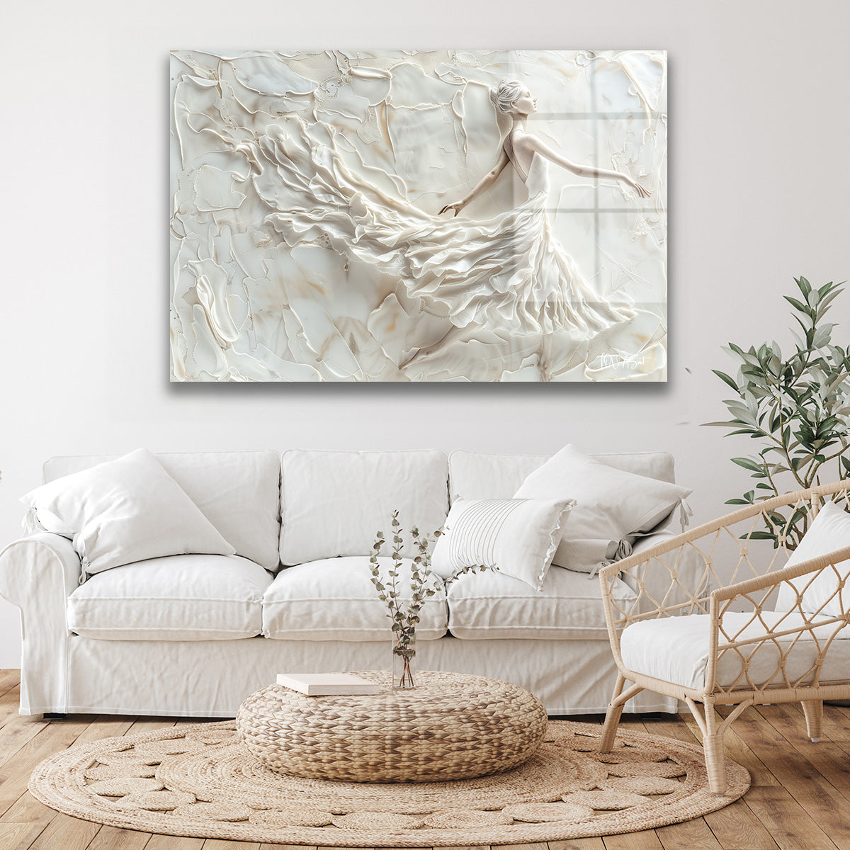 Peri Kızı - Cam Tablo