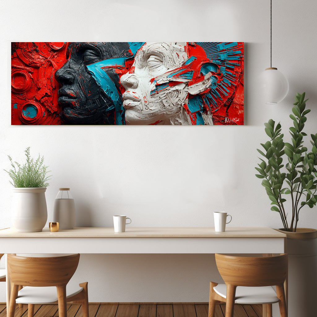 Siyah Kırmızı Maske