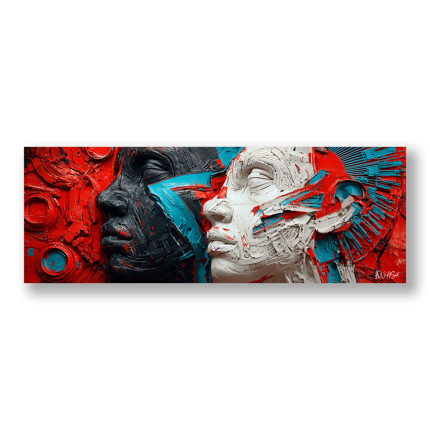 Siyah Kırmızı Maske