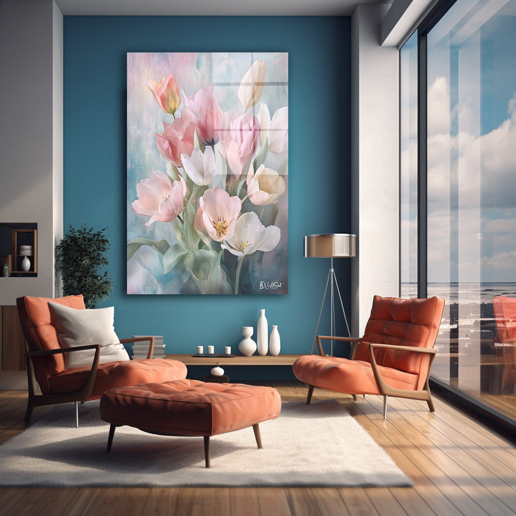 Soft Renkler - Cam Tablo