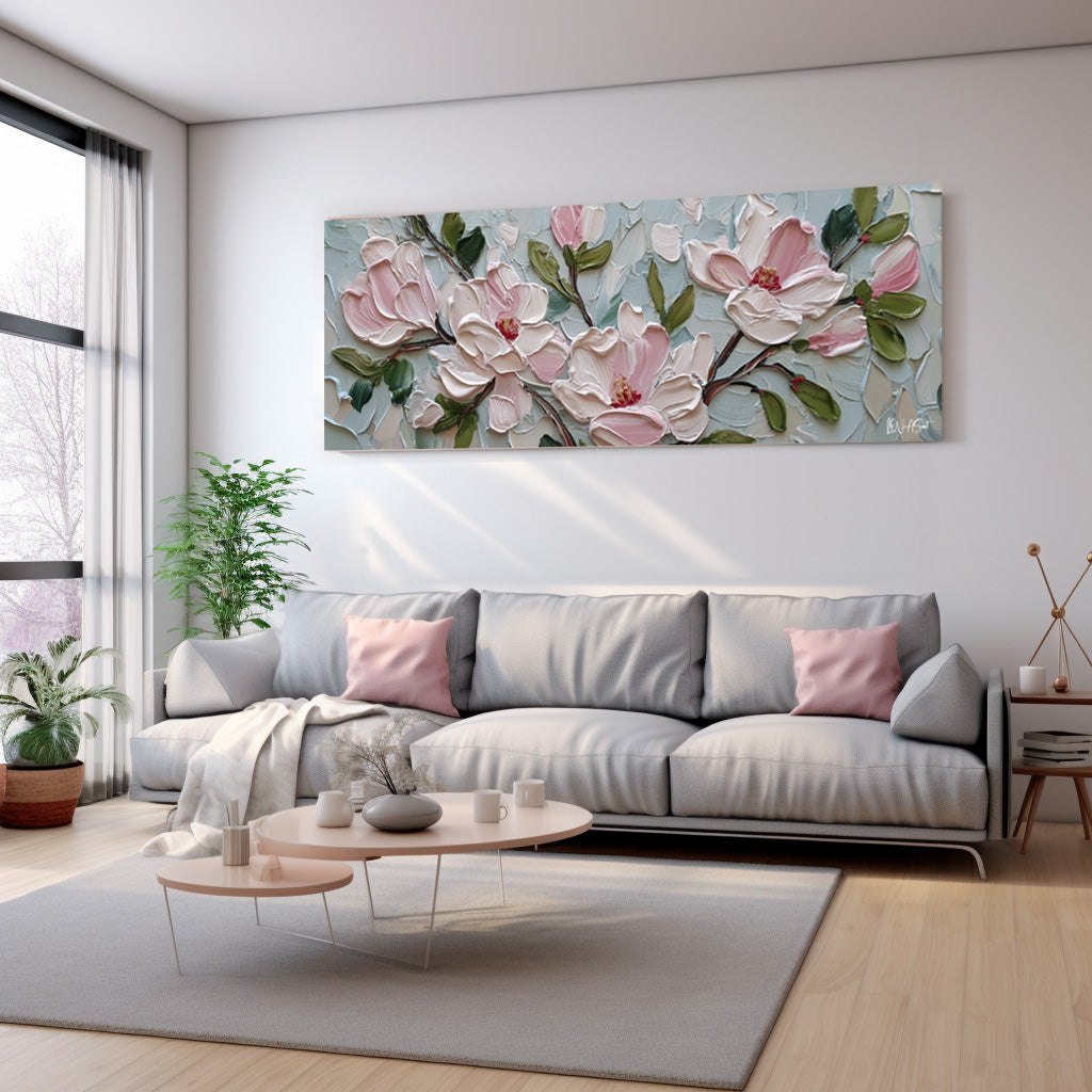 Toz Pembe Çiçekler